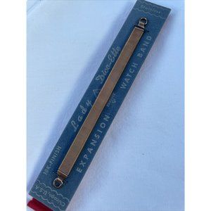 Lady Dico-Ette Vintage Watch Band 18k Gold Finish Expansion Ring End NOS Unused